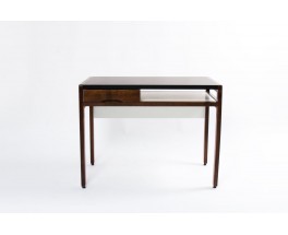 Bureau Andre Sornay plateau stratifie noir 1960