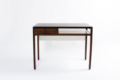 Bureau Andre Sornay plateau stratifie noir 1960