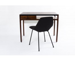 Bureau Andre Sornay plateau stratifie noir 1960