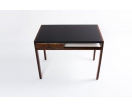 Bureau Andre Sornay plateau stratifie noir 1960