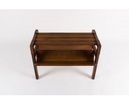 Table basse en chene Jacques Adnet 1930