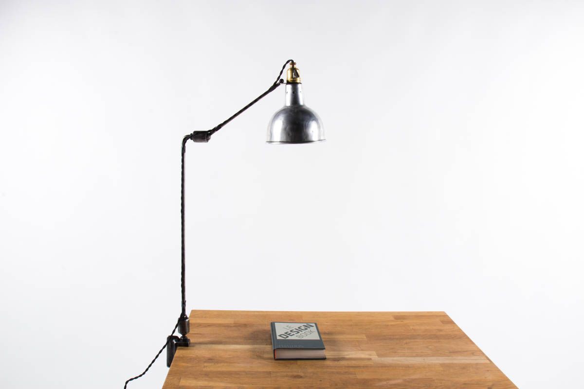 Lampe de bureau Georges Houillon modele a etau 1930