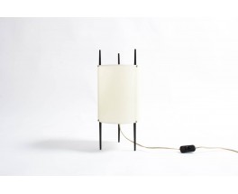 Lampe Isamu Noguchi modele Cylinder edition Knoll International 1944