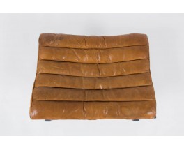 Lounge chair Arne Norell modele ARI en cuir marron edition Norell Mobel AB 1970