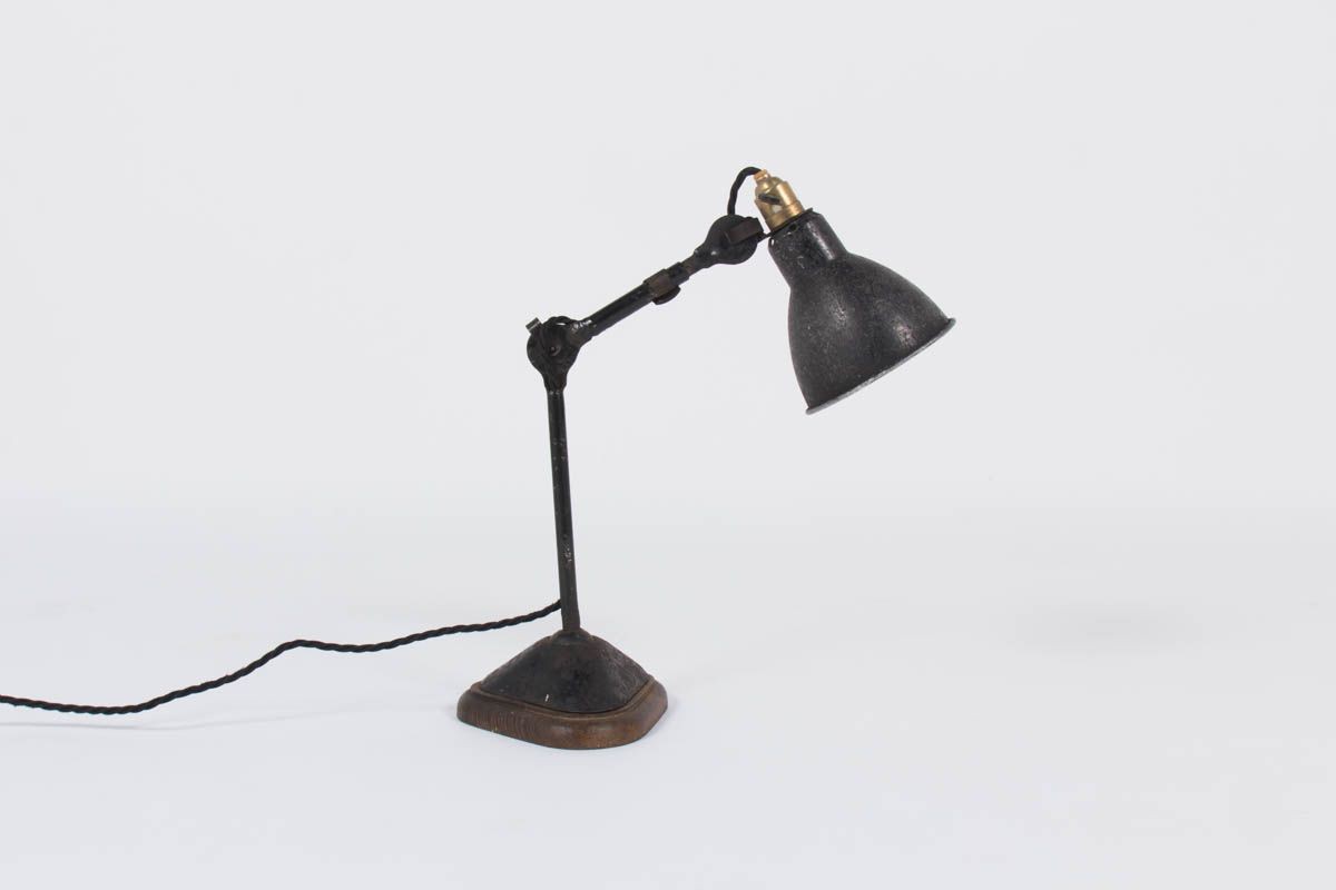Lampe de bureau modele 207 Bernard Albin Gras edition Ravel Clamart 1921