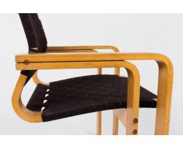 Fauteuil Rud Thygesen & Johnny Sorensen modele 5331 en frene edition Magnus Olesen 1960