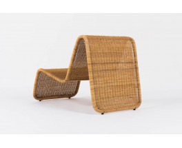 Fauteuil Tito Agnoli modele P3 edition Pierantonio Bonacina 1970