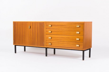 Enfilade Jacqueline Lecoq et Antoine Philippon en frene 1960