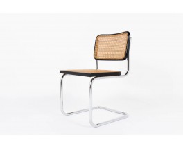 Chaises Marcel Breuer modele Cesca B32 edition Thonet 1970 set de 6