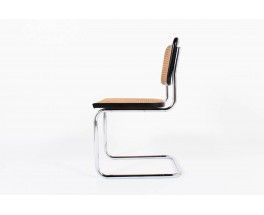 Chaises Marcel Breuer modele Cesca B32 edition Thonet 1970 set de 6