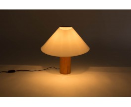 Lampe en pin et perspex blanc edition Agusti 1960