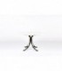 Table ronde Osvaldo Borsani modele T69 plateau marbre edition Tecno 1960