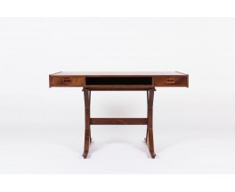 Bureau Gianfranco Frattini en palissandre edition Bernini 1950