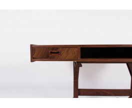 Bureau Gianfranco Frattini en palissandre edition Bernini 1950