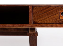 Bureau Gianfranco Frattini en palissandre edition Bernini 1950