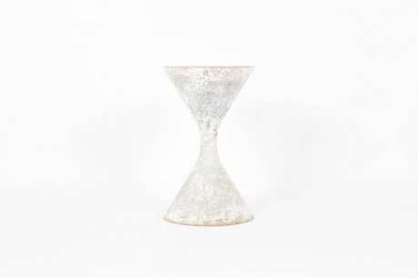 Jardiniere Willy Guhl modele diabolo hauteur 70 cm edition Eternit 1950