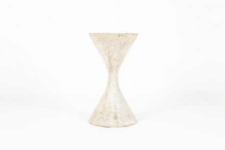 Jardiniere Willy Guhl Modele diabolo hauteur 80 cm edition Eternit 1950