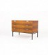 Commode Andre Monpoix en palissandre edition Meuble TV 1960