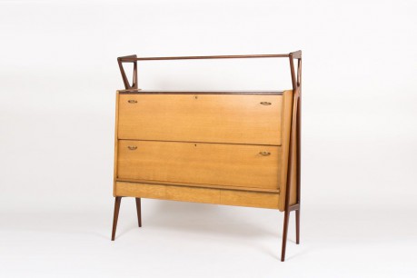 Buffet Louis Paolozzi chene et acajou edition Rene Godfrid 1960