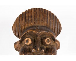 Masques decoratifs ethniques du Cameroun 1950 set de 2