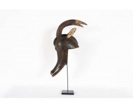 Masque decoratif ethnique modele antilope du Burkina Faso 1950