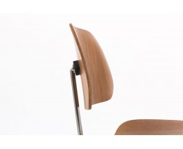 Chaises Charles et Ray Eames modele DCM edition Herman Miller 1960 set de 4