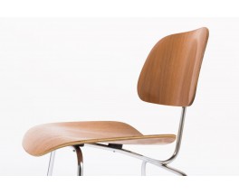 Chaises Charles et Ray Eames modele DCM edition Herman Miller 1960 set de 4