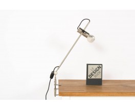 Lampe agrafe Tito Agnoli modele 255 orientable edition Oluce 1954