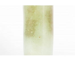 Vase bouteille Jean Beauplet en ceramique vert d'eau 1950 