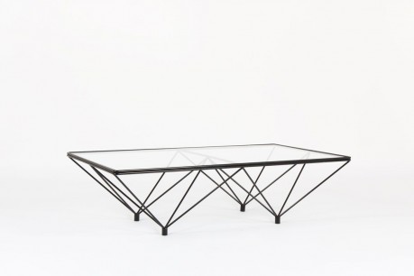 Table basse rectangulaire Paolo Piva modele Alanda edition BB Italia 1970