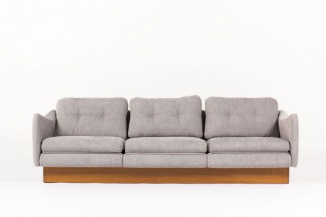 Canape Michel Mortier modele Teckel edition Steiner 1960