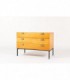 Commode Andre Monpoix modele 812 en acajou blond edition Meuble TV 1960