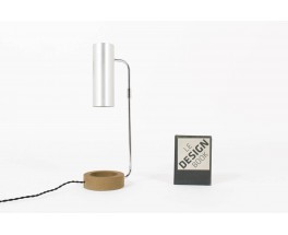 Lampe de table Rico Baltensweiler aluminium et fonte 1970