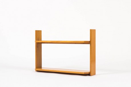 Etagere Andre Sornay acajou blond 1960