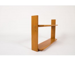 Etagere Andre Sornay acajou blond 1960