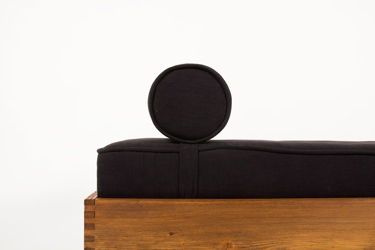 Vintage pine bench, Charlotte Perriand selection for Les Arcs, 1960 in 2023