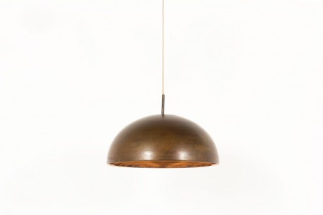 Suspension Jo Hammerborg en cuivre edition Fog et Morup 1960