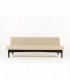 Banquette convertible Olli Borg tissu lin gris design scandinave edition Asko 1950