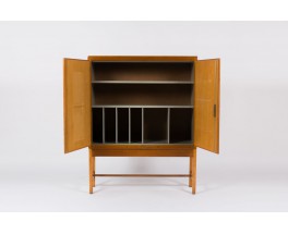 Borge Mogensen cabinet in Oregon pine and sycamore edition Karl Andersson & Soner 1960