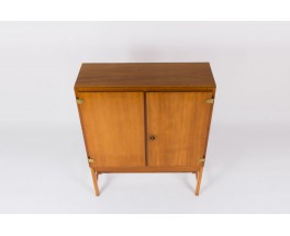 Borge Mogensen cabinet in Oregon pine and sycamore edition Karl Andersson & Soner 1960