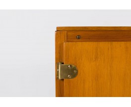 Borge Mogensen cabinet in Oregon pine and sycamore edition Karl Andersson & Soner 1960