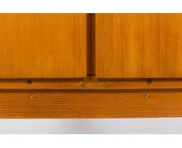 Borge Mogensen cabinet in Oregon pine and sycamore edition Karl Andersson & Soner 1960