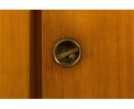 Borge Mogensen cabinet in Oregon pine and sycamore edition Karl Andersson & Soner 1960