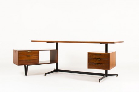 Osvaldo Borsani desk model T95 executive edition Tecno 1950