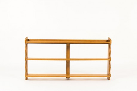 Etagère Guillerme et Chambron en chêne édition Votre Maison 1950