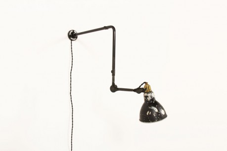 Bernard Albin Gras wall lamp 310 model by Ravel CLamart 1930