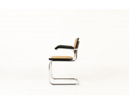 Marcel Breuer armchairs model Cesca B64 edition Thonet set of 6