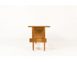 Guillerme and Chambron desk in oak edition Votre Maison 1960