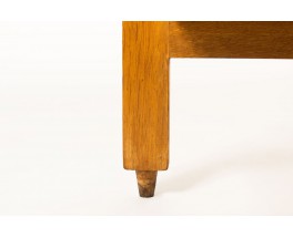 Guillerme and Chambron desk in oak edition Votre Maison 1960