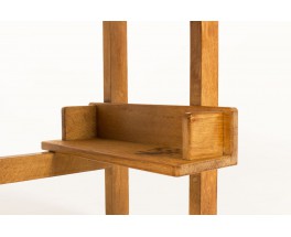 Guillerme and Chambron desk in oak edition Votre Maison 1960